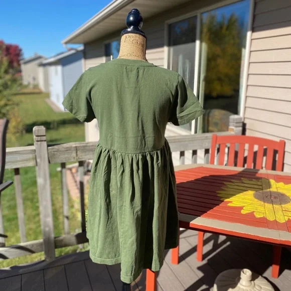 💚🍏Free People T-shirt dress - Picture 4 of 9